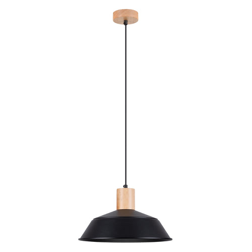 Sollux Lighting Hanglamp FANO zwart - 34x34x120cm