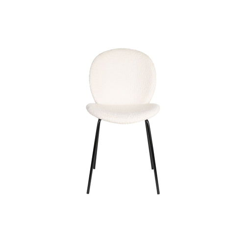 Zuiver Bonnet Eetkamerstoelen Off-White - Set van 2 - vtwonen shop