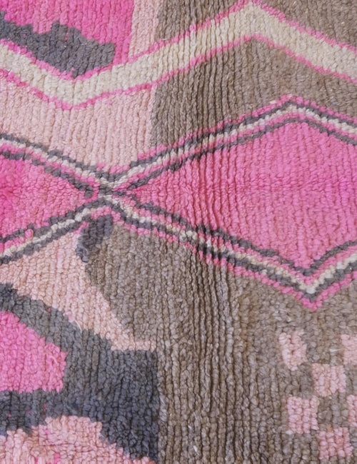 AFK Living vloerkleed Berber - handgemaakt - Wol - 112 x 163 cm