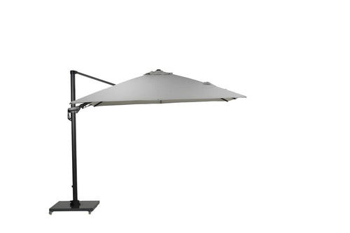 Garden Impressions Hawaii deluxe parasolset 300x300 carbon black royal sand
