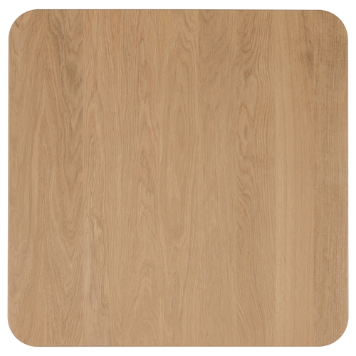 WOOOD bartafel afgeronde hoek dl Tablo - Transparant - 107x79x79