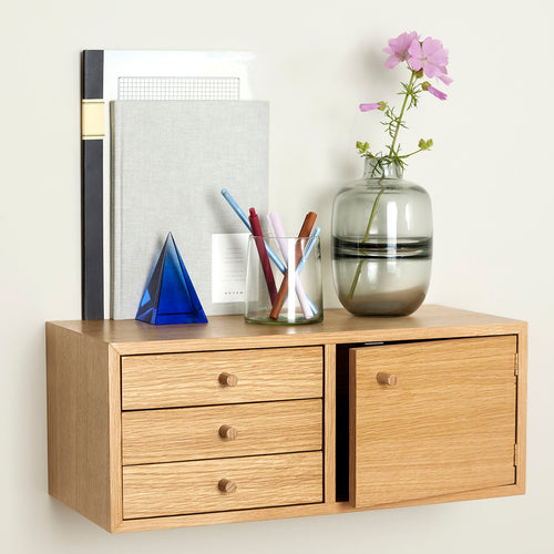 Hübsch vaas True - glas - ø12xh19cm - vtwonen shop