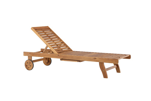 Rebellenclub Ligstoel Solario - Naturel Hout - vtwonen shop