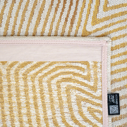 Louis De Poortere vloerkleed Yellow Hippy - geel - 140x200cm - vtwonen shop