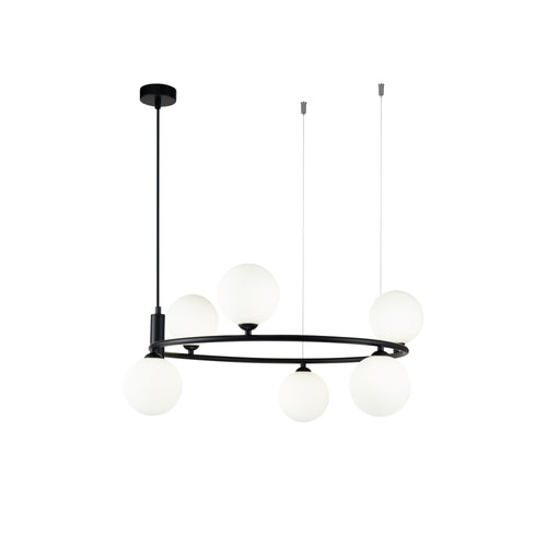 Maytoni - Hanglamp Ring - Zwart - Ø58 - vtwonen shop