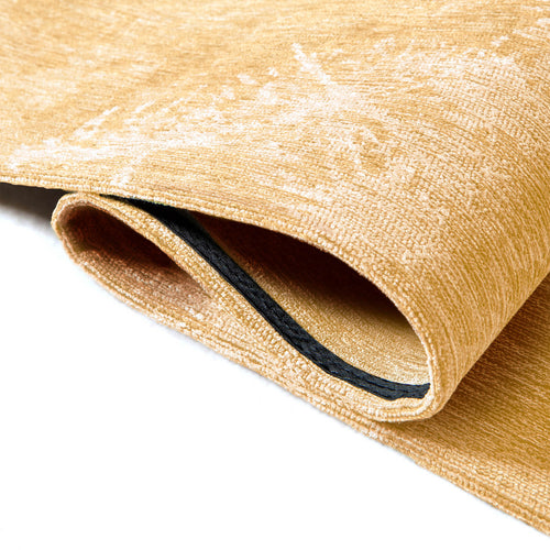 Lola&Moi vloerkleed Caterpillar - geel - 200x280cm - vtwonen shop