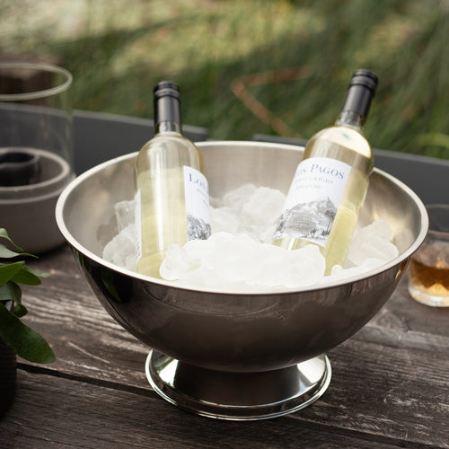 Leopold Vienna - Champagneschaal & champagnekoeler Classic II - RVS