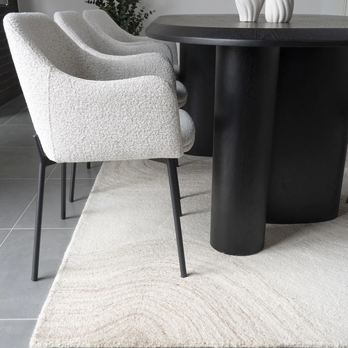 Artichok Caren Laagpolig vloerkleed - 230 x 200 cm - Beige