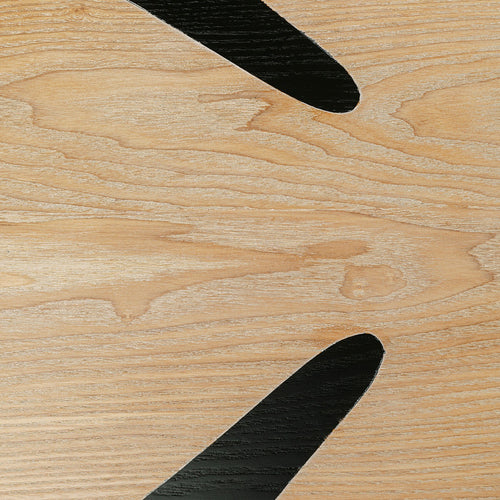 Kare Design Salontafel Petal 90x60cm zwart