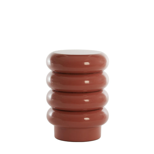 Light & Living bijzettafel Mirogi - rood - Ø30cm - vtwonen shop