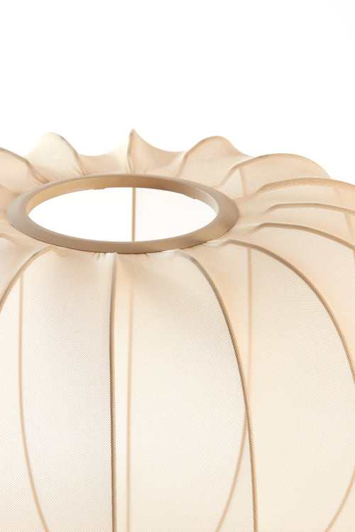 Light & Living lampenkap PLUMERIA - Ø50x37.5cm - bruin