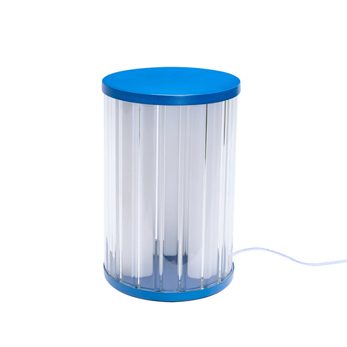 Hübsch tafellamp Aru - glas/ijzer - ø20xh30cm