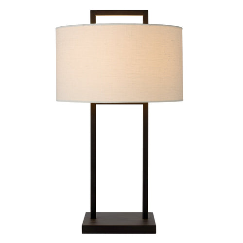 Atmooz tafellamp Belford - wit - Ø 35 x H 61 cm - E27