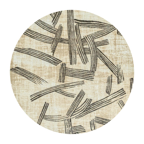 Ecorugs vloerkleed Slate - beige - 140x140cm