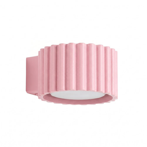 Sollux Lighting Wandlamp AURA roze Gx53 - 10x12x6cm