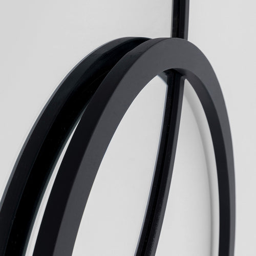 Kare Design Spiegel Triple Cercle zwart 119x124cm