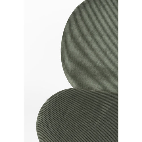 Zuiver Bonnet Eetkamerstoelen Groen - Set van 2