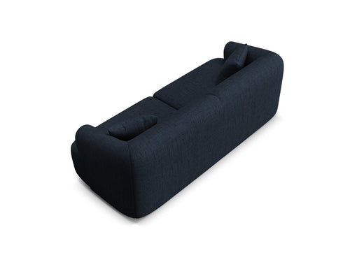Cosmopolitan Design Modulaire bank Campi 3-zits, structurele stof koningsblauw - 90x220x70cm