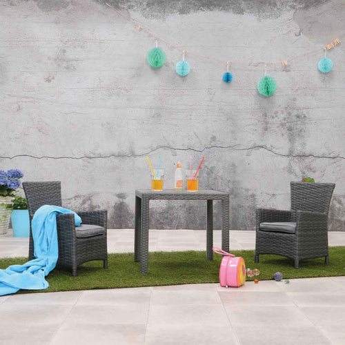Nikki kinder tuintafel 50x50 - earl grey - vtwonen shop