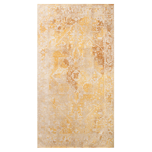 Lola&Moi vloerkleed Golden Wall - goud - 80x150cm