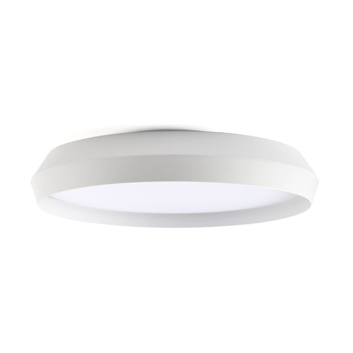 Faro Shoku 600 Wit, Witte wand-/plafondlamp 40W 2700K