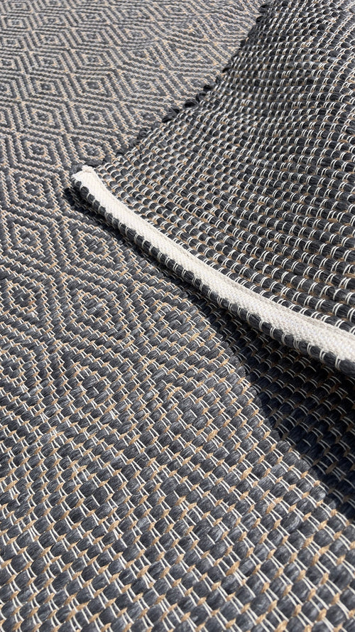 AFK Living vloerkleed Pessoa - handgemaakt - Katoen en gerecyclede vezels - 120 x 170 cm