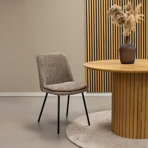 Kick eetkamerstoel Jet - Donkergrijs - vtwonen shop