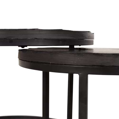 Starfurn  salontafel  - zwart - 61x61x45cm - vtwonen shop