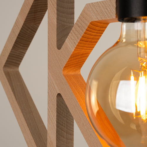 Sollux Lighting Hanglamp CARO - 50x8x145cm
