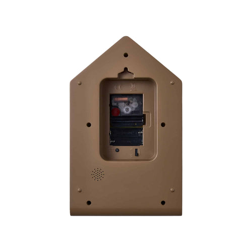 Karlsson wandklok Fino Cuckoo - bruin - 9.3x17.2x28.5cm