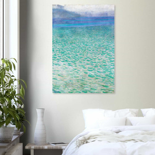 Artfulprints  Gustav Klimt - Attersee   poster 50x70 cm - vtwonen shop