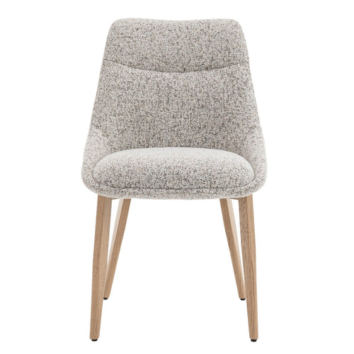 DÉJA Living Eetkamerstoel Malou - Beige/Naturel - Set van 2 - vtwonen shop