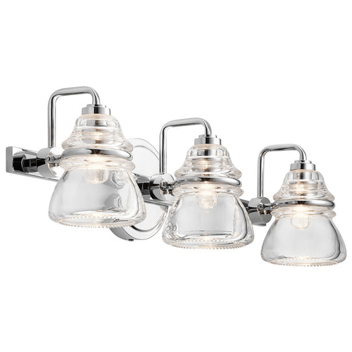 Elstead Kichler Talland Badkamer Wandlamp Gepolijst Chroom, IP44