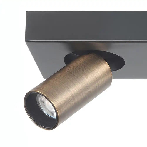 Highlight spot Eliano - 3 lichts - 36  x 12.5   cm - brons - vtwonen shop