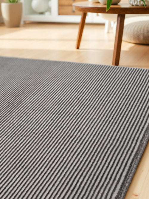 Elle Decoration Perles Shortpile Rug Dolomite Cream Anthracite 160x235 cm - vtwonen shop