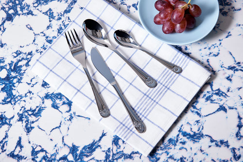 Zilverstad - Kindercouvert Natuurvriendjes - 4 delig - RVS - vtwonen shop