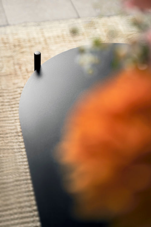 noo.ma TOGLAN Salontafel - Vulcano Black Steel
