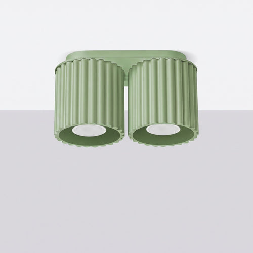 Sollux Lighting Plafondlamp AURA 2 salie GU10 - 21x10x12cm