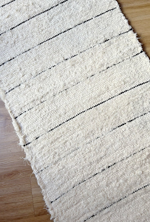 AFK Living vloerkleed Linhas - handgemaakt - Katoen - 80 x 300 cm - vtwonen shop