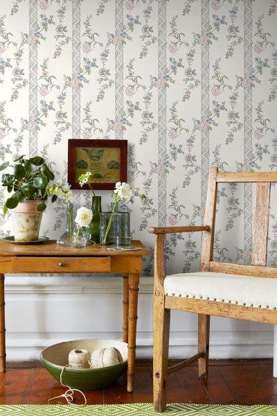 Borastapeter behang bloemen beige en meerkleurig - 53 cm x 10.05 m - 660045 - vtwonen shop