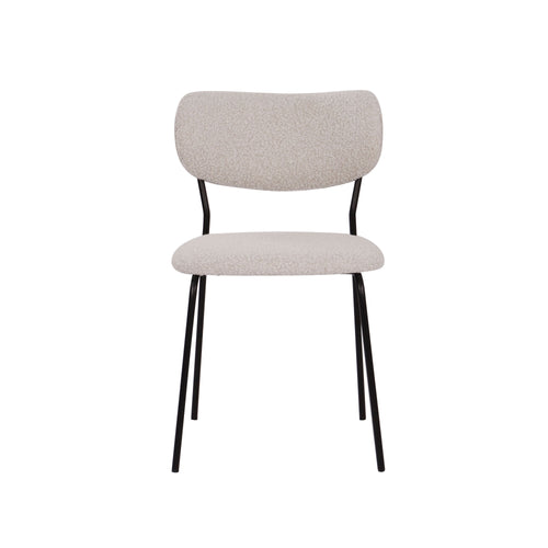 Housecraft Living Leah Eetkamerstoelen Off White/ Gebroken wit - Set van 2 - vtwonen shop