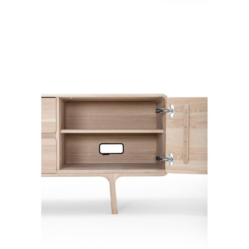 Gazzda Fawn Sideboard Naturel - Houten Dressoir - 150 x 45 cm