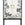 Kast dressoir met 2 deuren van MDF met CHAMPETRES patroon