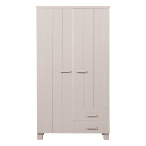 WOOOD kast met laden Dennis - Grenen - Dust - 202x111x55
