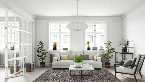 AFK Living vloerkleed Mirza - reliëfeffect - grijs - 120 x 170 cm - vtwonen shop