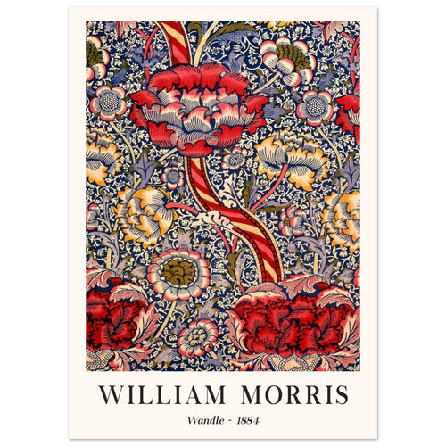 Artfulprints  William Morris - Wandle   poster 50x70 cm - vtwonen shop