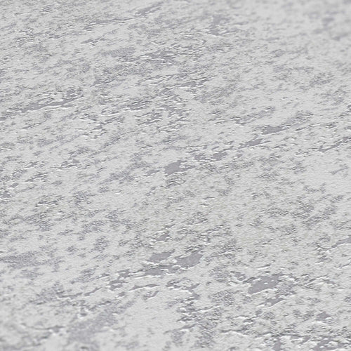 A.S. Création behang effen grijs en zilver - 53 cm x 10.05 m - AS-377722