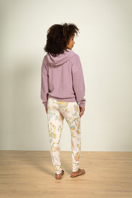 Pip Studio - Bobien Lange pyjamabroek - Dames - Buenas Noches - Wit - XS