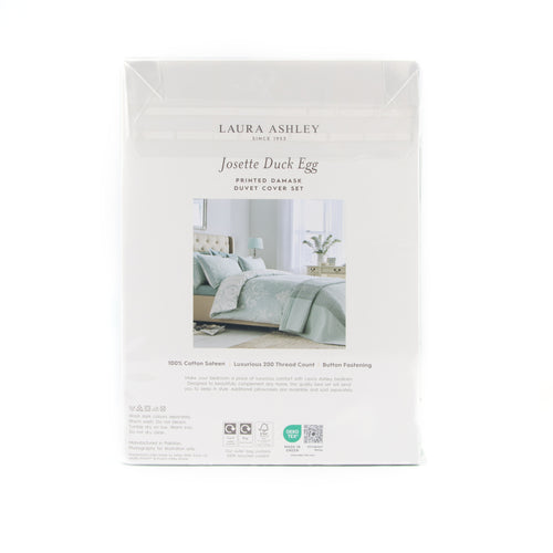 Laura Ashley Dekbedovertrek lits-jumeaux incl. 2 kussenslopen Josette Duckegg 230cm x 220cm - vtwonen shop