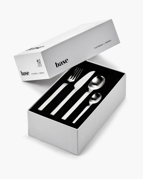 Serax Cutlery set in giftbox 24pcs stainless steel Base - vtwonen shop